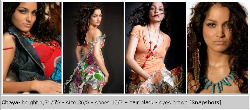 Model Chaya